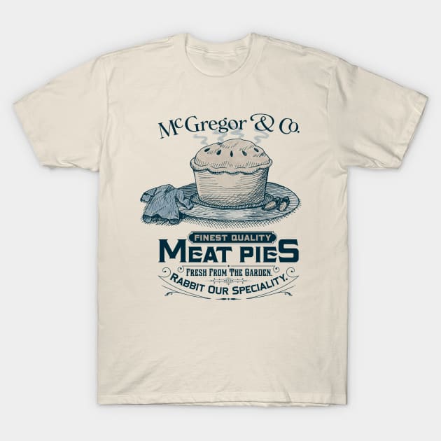 McGregor's Meat Pies T-Shirt by ORabbit